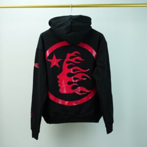 Alternative view of H3II Black Sport Logo Hoodie 【NFC】