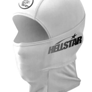 Alternative view of H3II Balaclava White/Black 【NFC】
