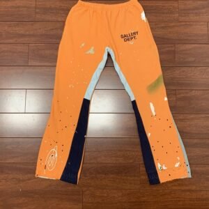 DEPT Orange Flared Sweatpants